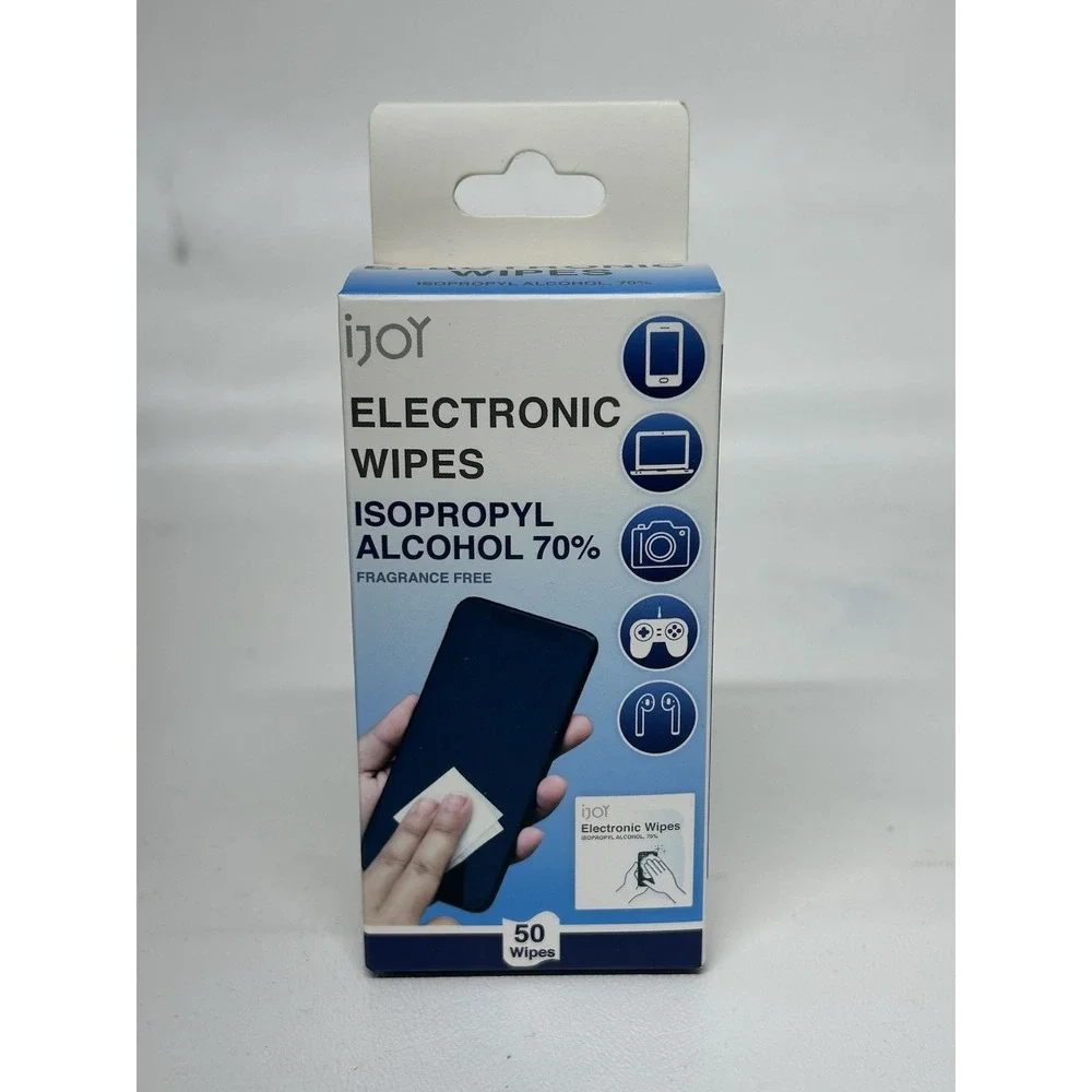 IJOY Electronic Cleaning Wipes - 10 Packs (50 wipes per pack) exp 05/11/2023
